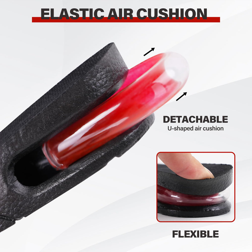 ERGOfoot 2.75 inch lift insole offering bold yet comfortable elevation