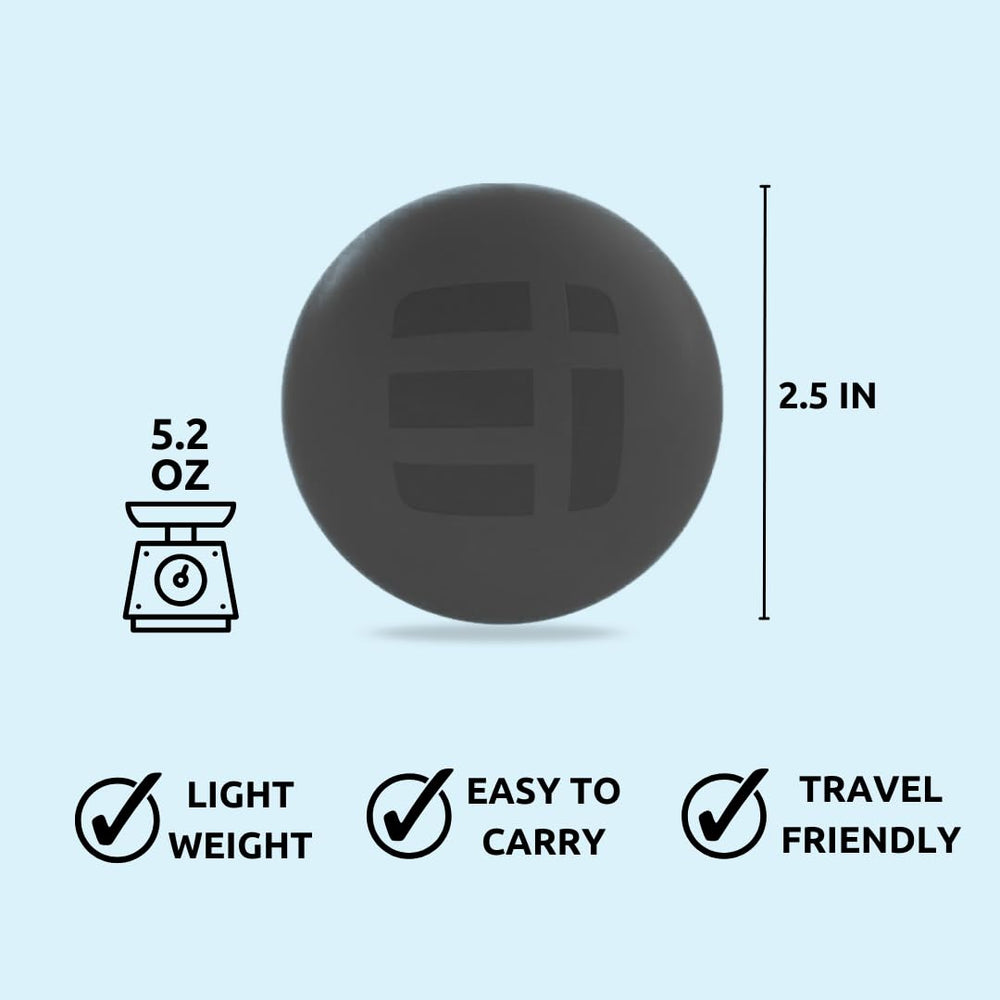Ergonomic Innovations portable massage ball set fits in gym bag for travel recovery