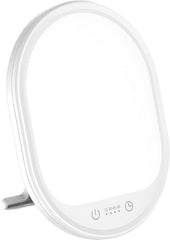 Erligpowht UV-Free 10000 Lux lamp front view showing bright daylight effect for focus