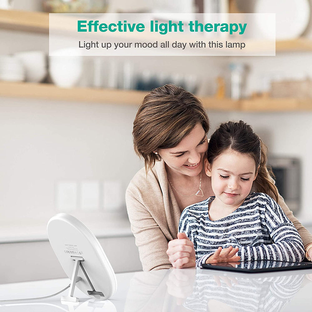 Erligpowht slim-design daylight lamp fitting a modern workspace
