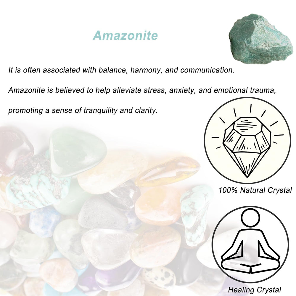 Erliway Amazonite raw crystal as fountain rock decor with calm ambiance