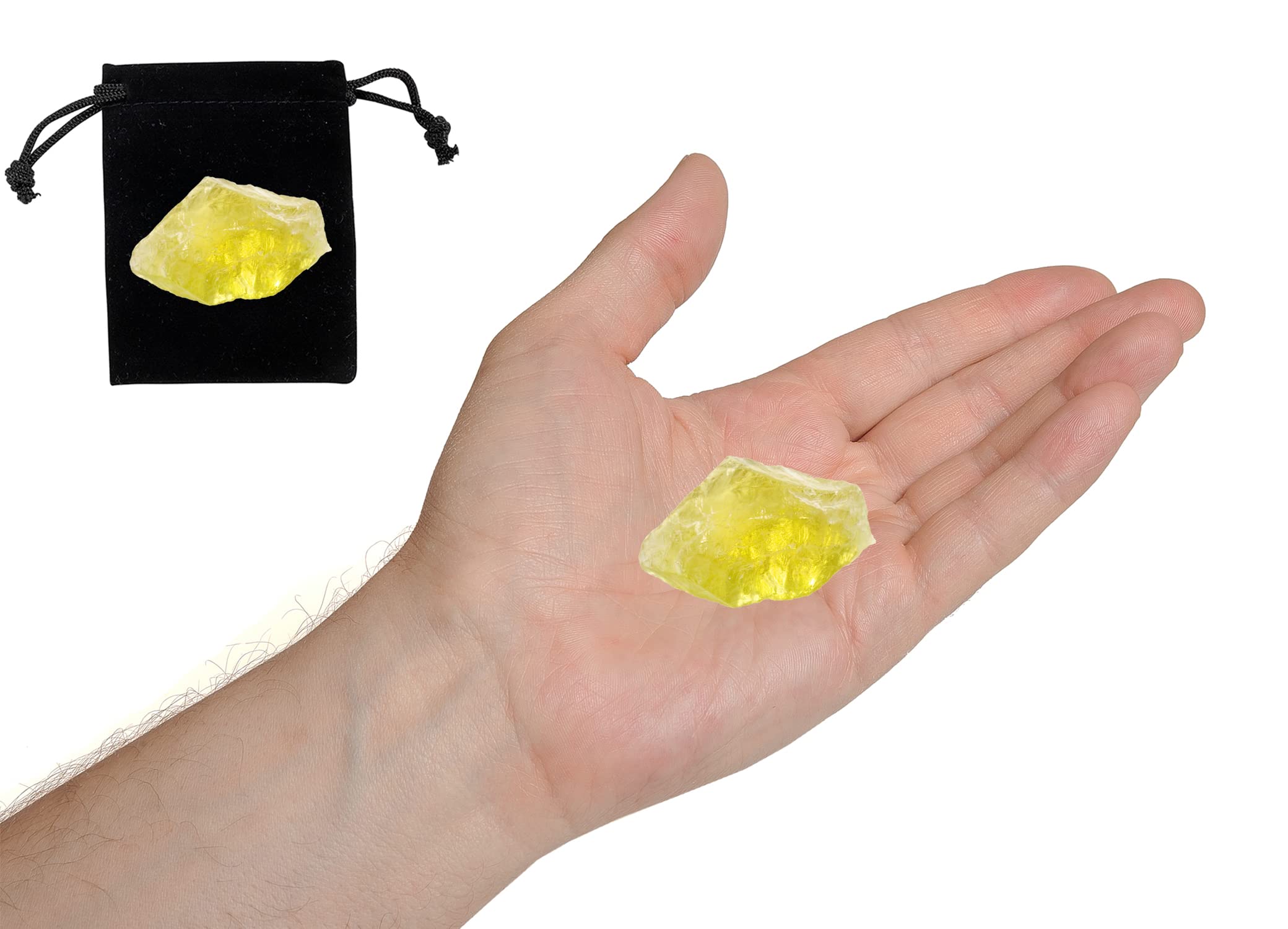 Erliway Citrine raw crystal perfect for jewelry making and wire wrapping.