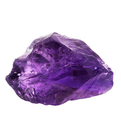 Erliway deep amethyst raw crystal close-up for meditation and decor