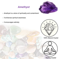 Erliway fountain rock amethyst raw crystal for decorative displays