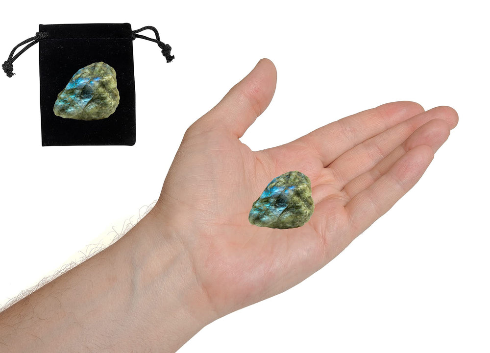 Erliway Labradorite wire-wrapping stone ready for custom jewelry pieces