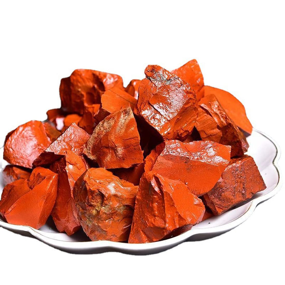 Erliway Red Jasper close-up shows natural color and texture