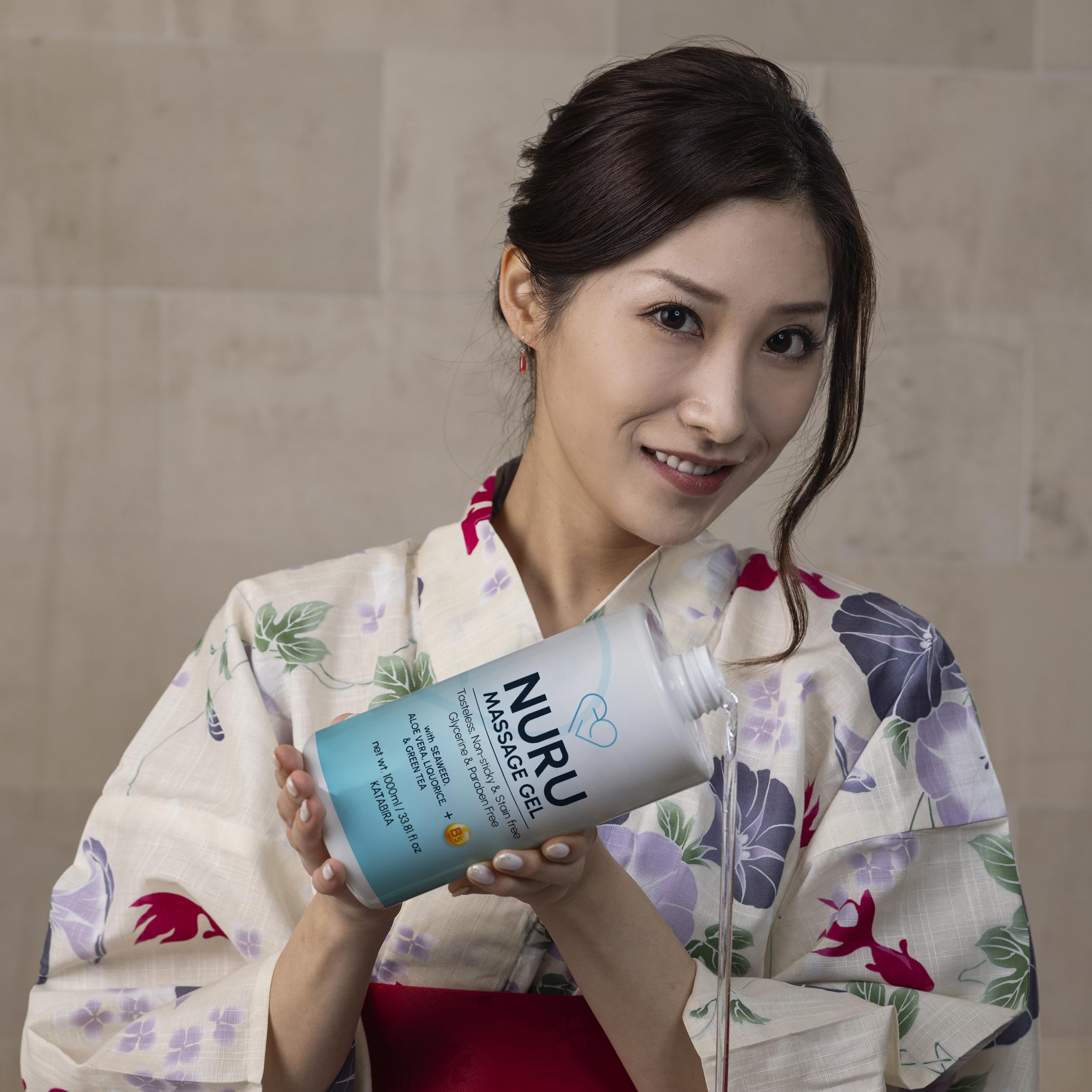 EROTICGEL Nuru Massage Gel made with natural ingredients for skin-friendly care.
