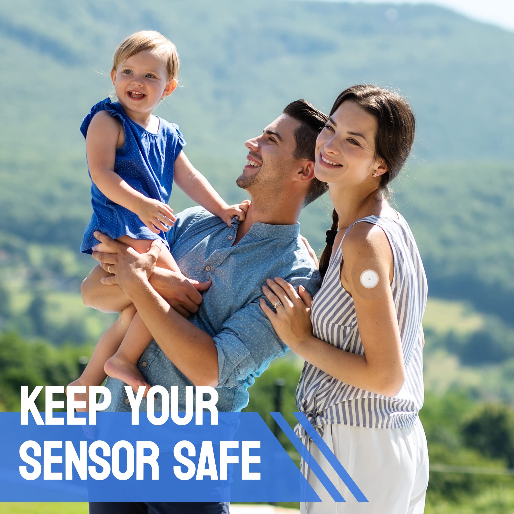 80-pack Eseige sensor covers ready for replacement and ongoing use
