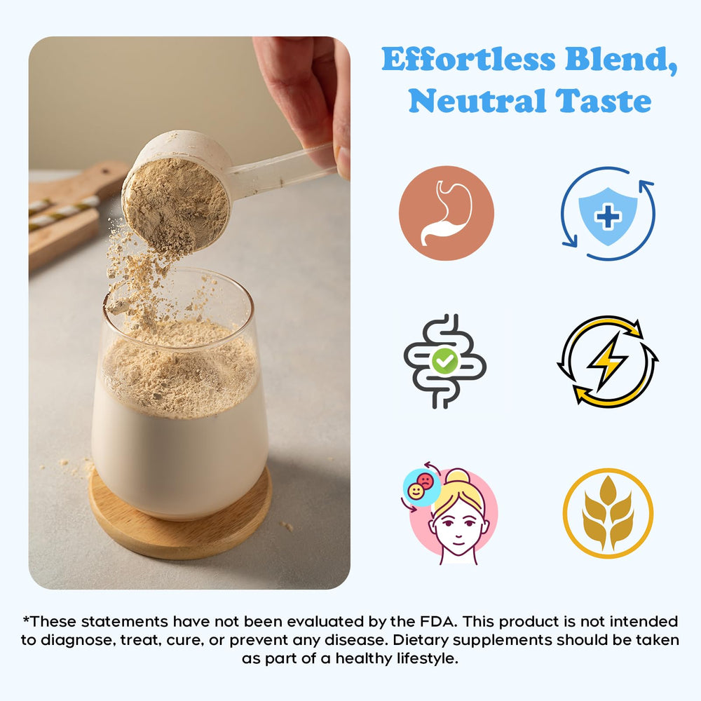 Miracle-Moo de ESSE NUTRITION en lata, polvo sin sabor ideal para incorporar en batidos diarios.