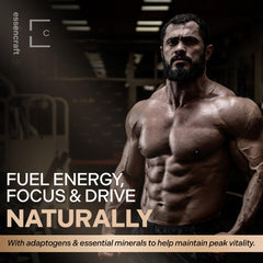 Essencraft Atlas X capsules arranged for daily energy and focus use.