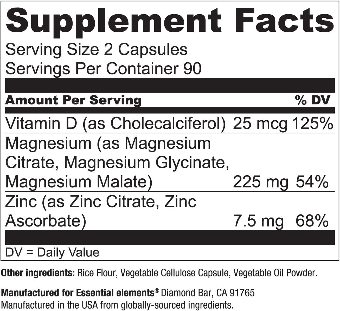 Full-spectrum magnesium capsules for daily support.