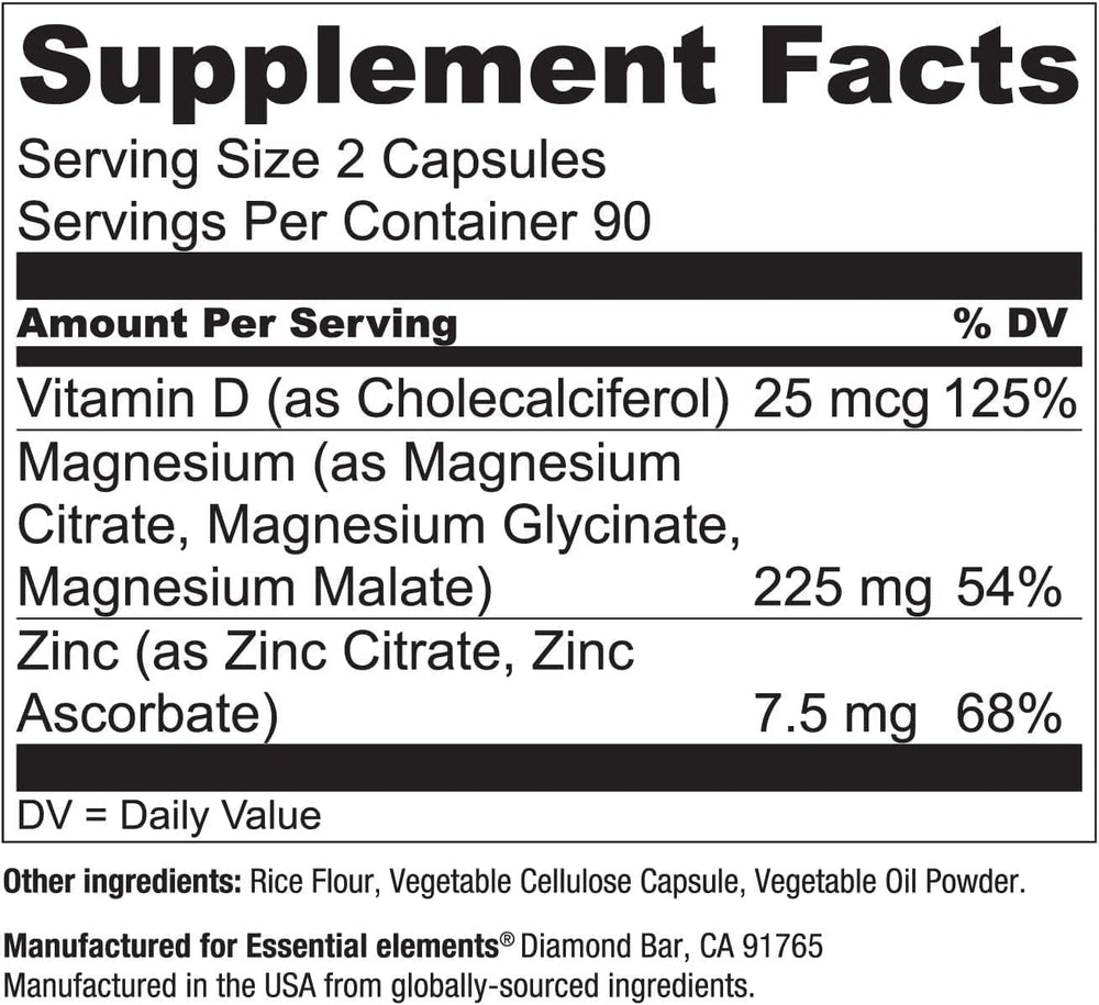 Full-spectrum magnesium capsules for daily support.