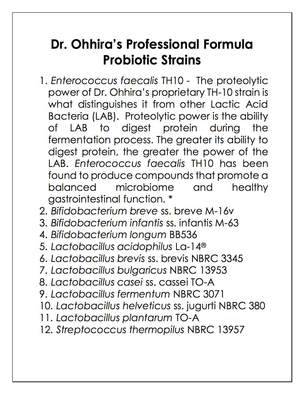 Quality assurance seal highlights rigorous probiotic standards.