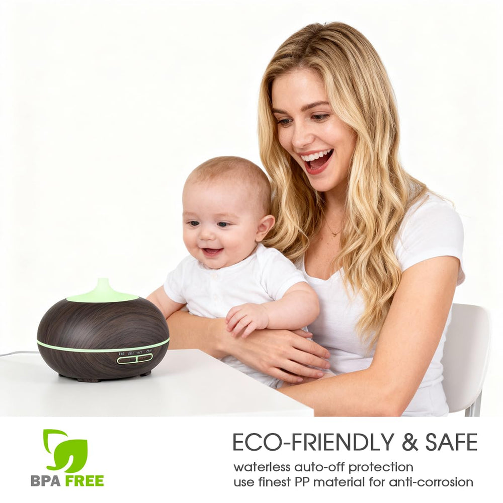 Essential oil diffuser 550ml gift box presented for gifting occasions