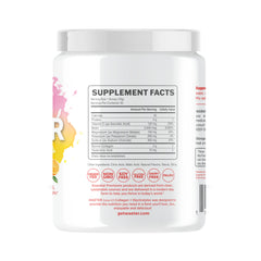 WAETER dissolving in water for quick hydration balance.