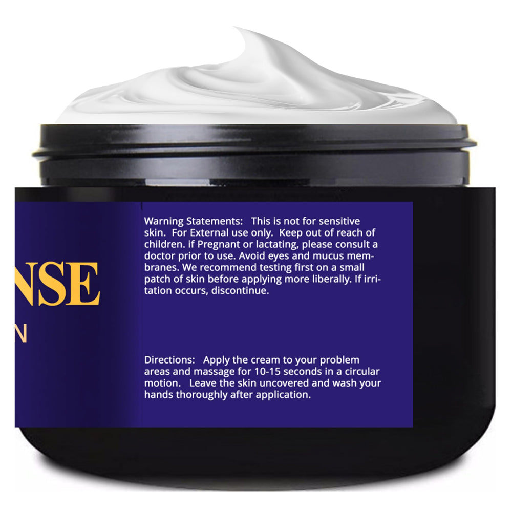Essentially KateS Frankincense Massage Lotion jar illustrates nourishing formula for dry, thirsty skin.