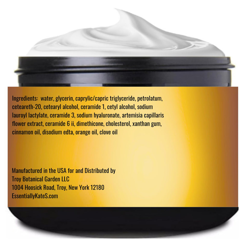Essentially KateS warming lotion used during a soothing massage for tension relief and hydration