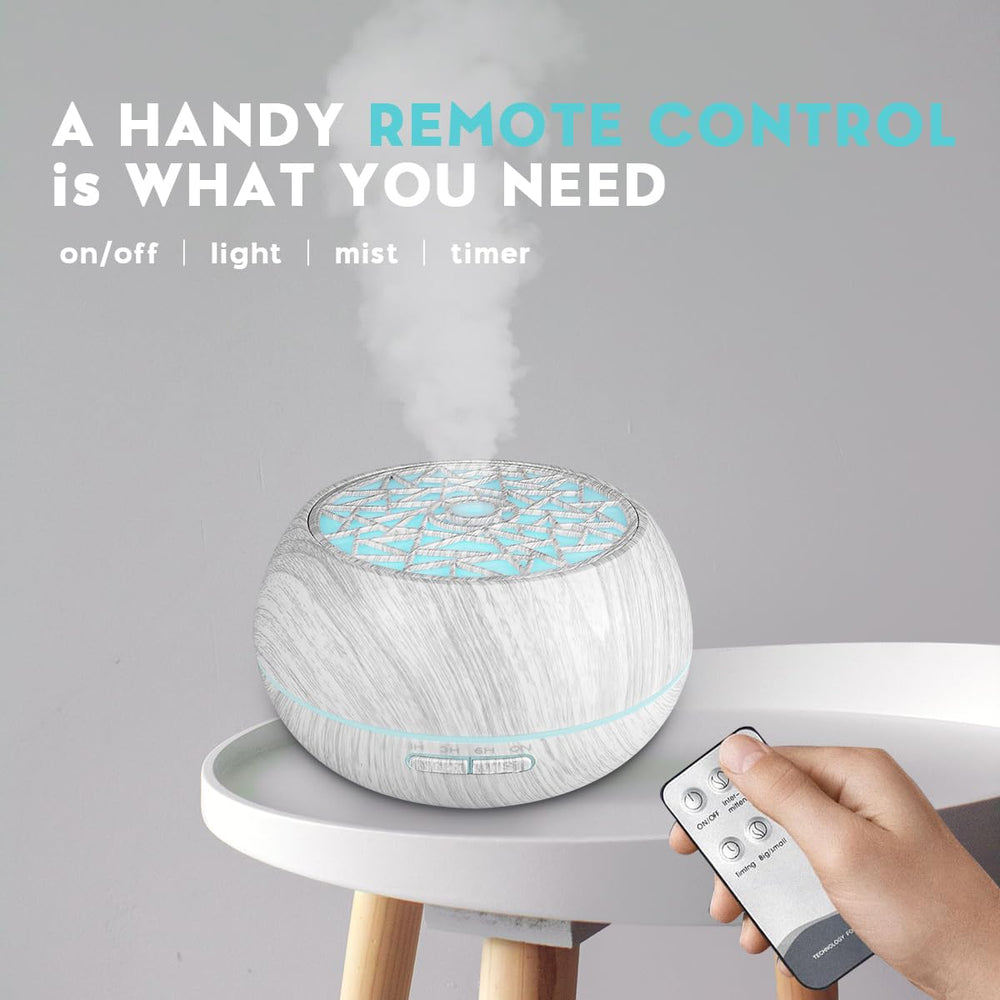 Essentil diffuser auto-off feature for safe, worry-free use.