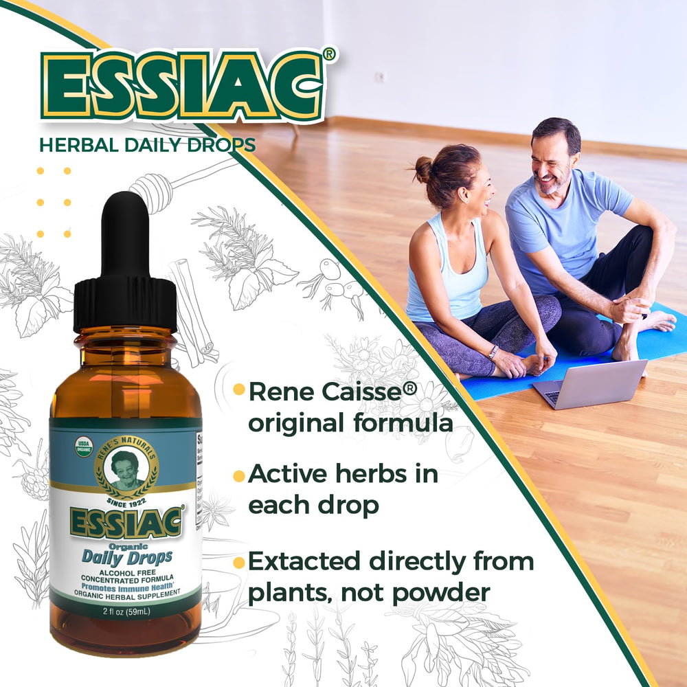 Organic herbs blend including burdock, sorrel, slippery elm, rhubarb