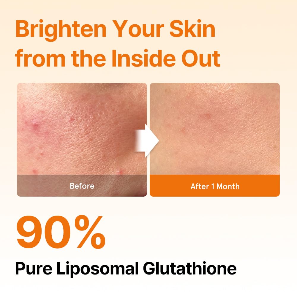 ESTHER FORMULA Liposomal Glutathione Strip US-made seal conveys trust