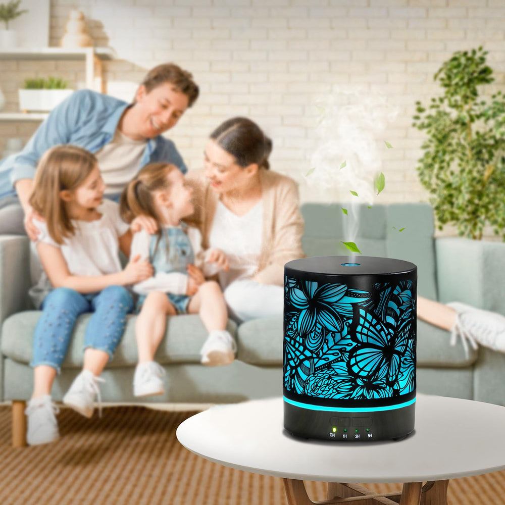 ESTINHOME diffuser features BPA free metal cover for durability