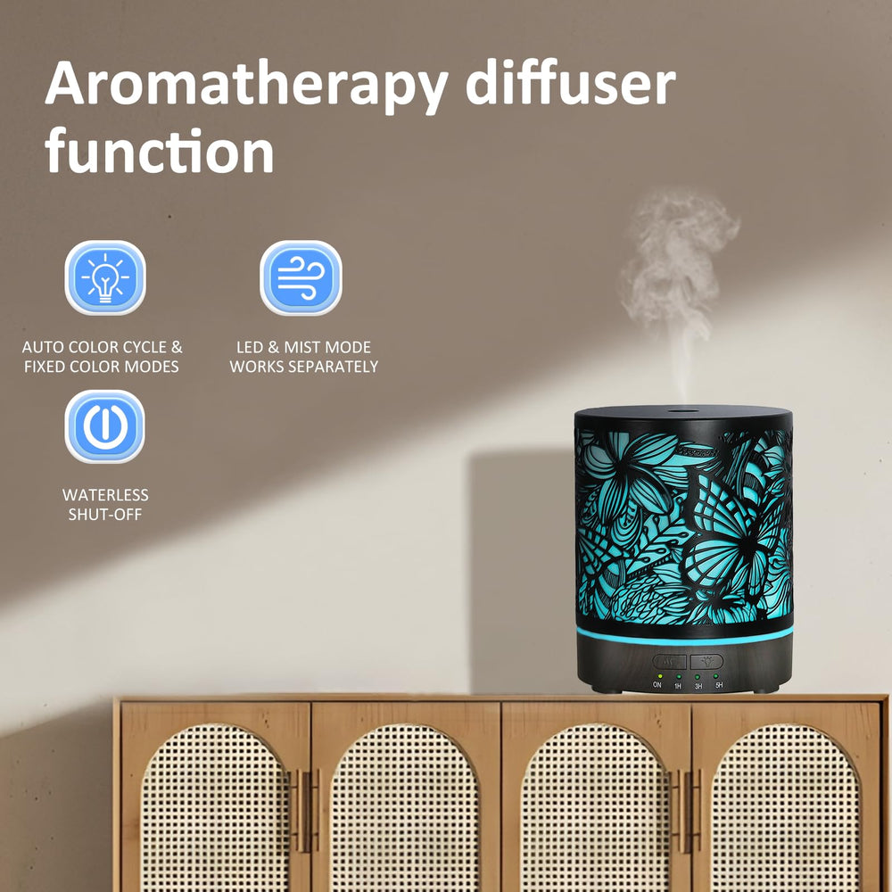 ESTINHOME diffuser demonstrates waterless auto off safety feature