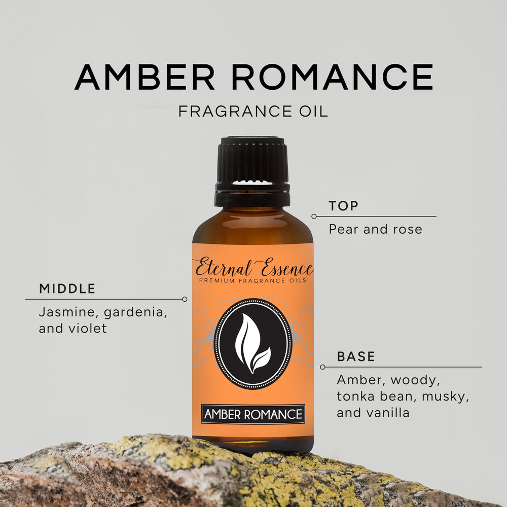 Eternal Essence Amber Romance cap closeup shows secure, spill-free fragrance application.