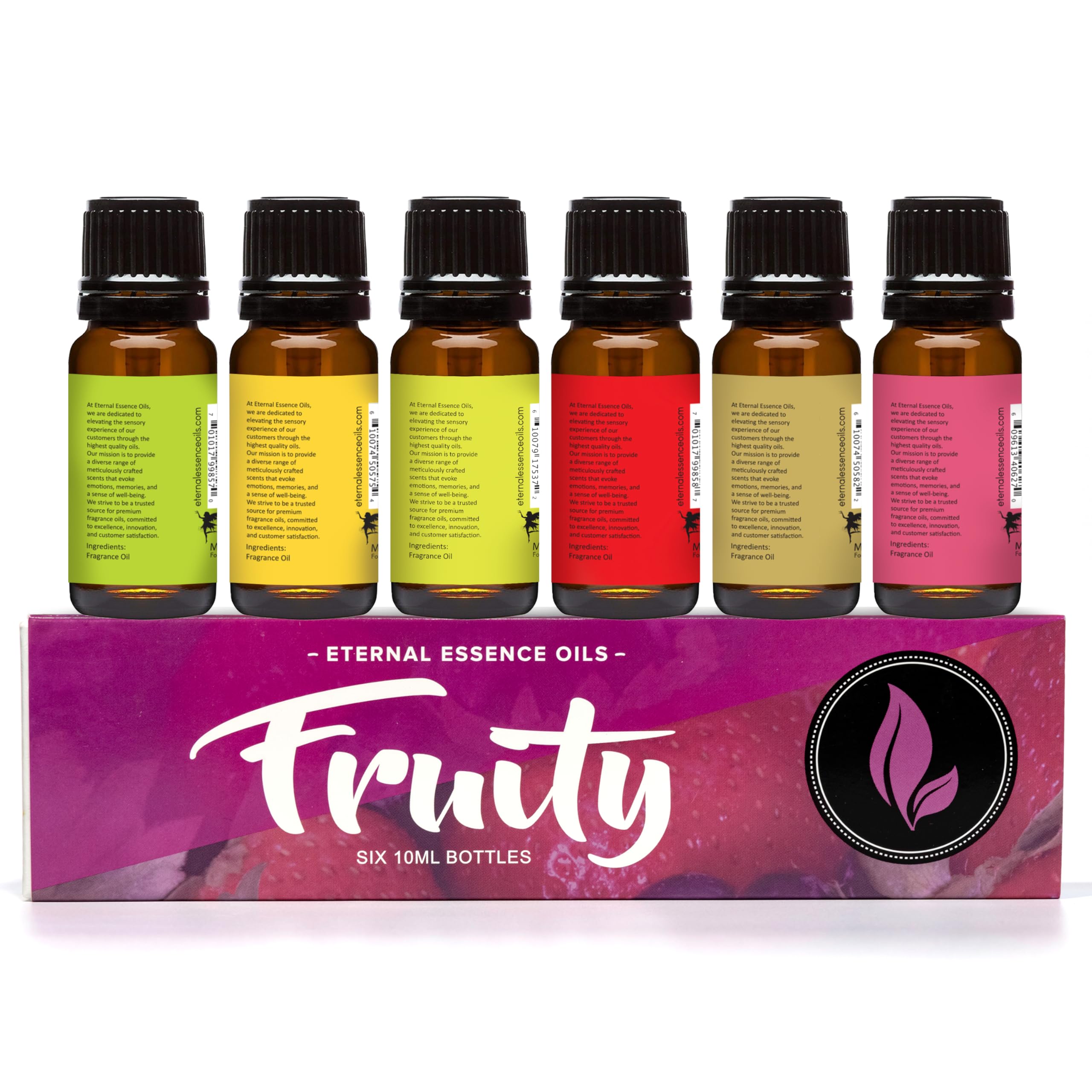 Eternal Essence Oils Grapefruit fragrance bottle for diffusers and cleaning blends.