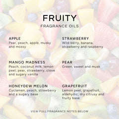Eternal Essence Oils Mango Madness fragrance bottle for diffusers and soaps.