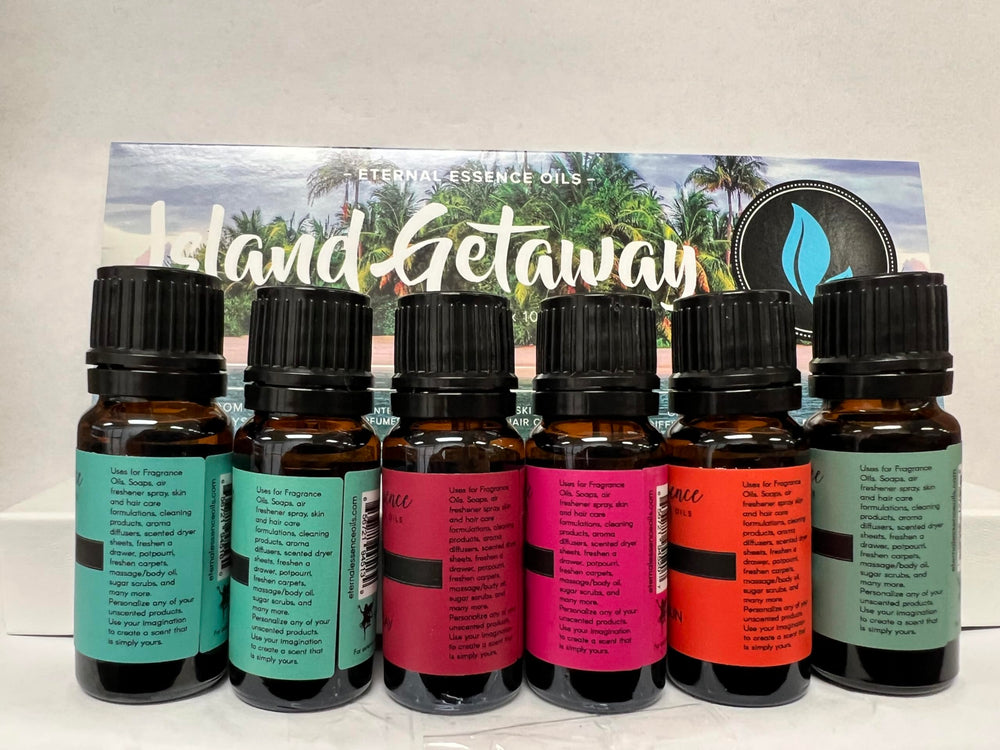 Eternal Essence Islands Honolulu Sun bottle fills spaces with sunny warmth.
