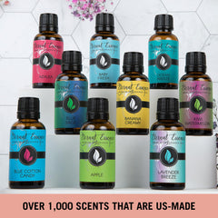 Eternal Essence Oils Afternoon Tea Cucumber bottle with fresh scent for room diffusion.