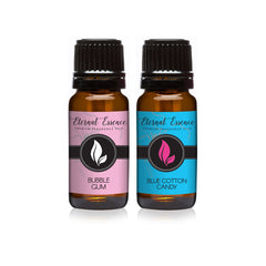Eternal Essence Oils blue cotton candy 10ml bottle for candles and diffusers.