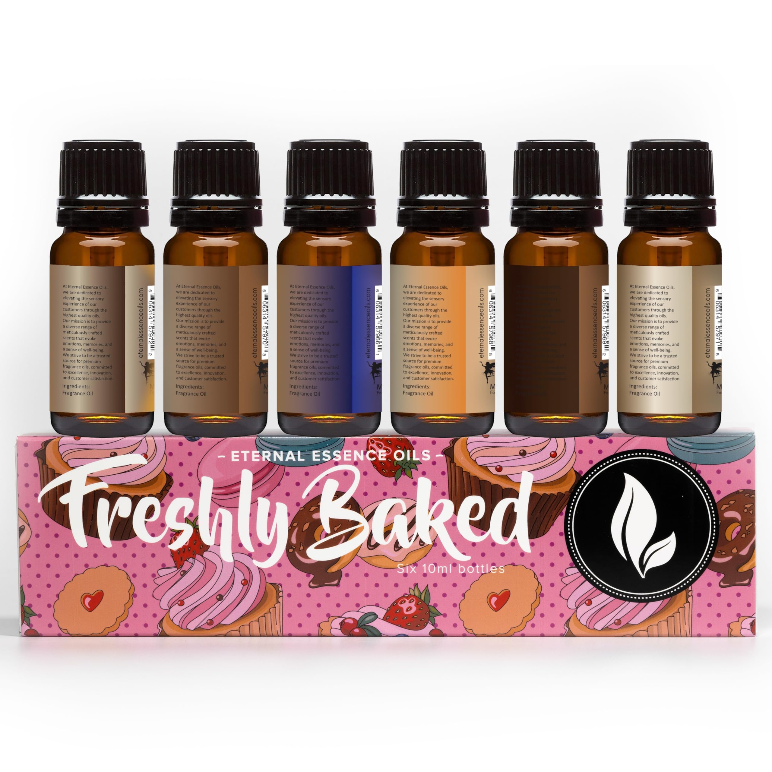 Eternal Essence Oils Creamy Nutmeg bottle for warm spice notes in showers or blends.
