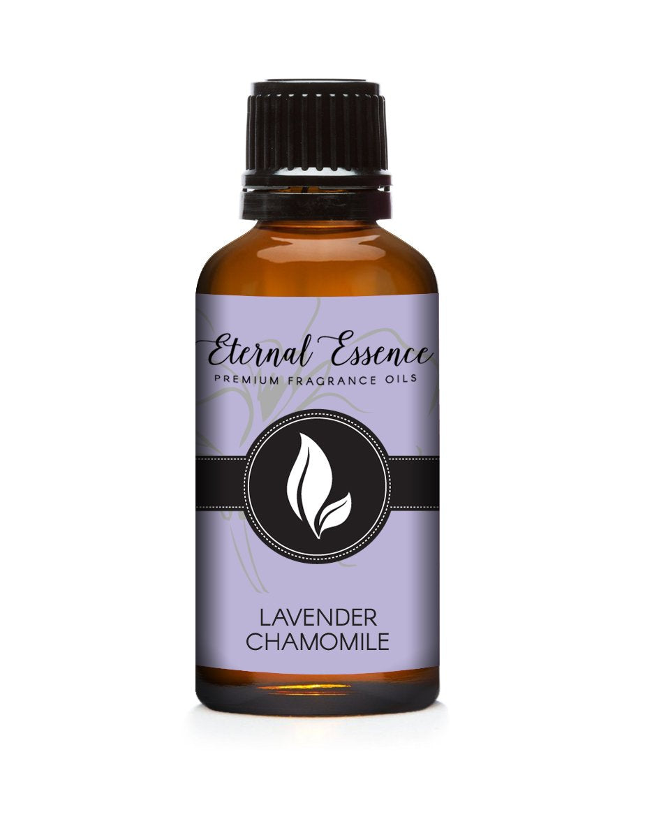 Eternal Essence Oils Lavender Chamomile 30ml bottle for calming aromas in candles and diffusers.