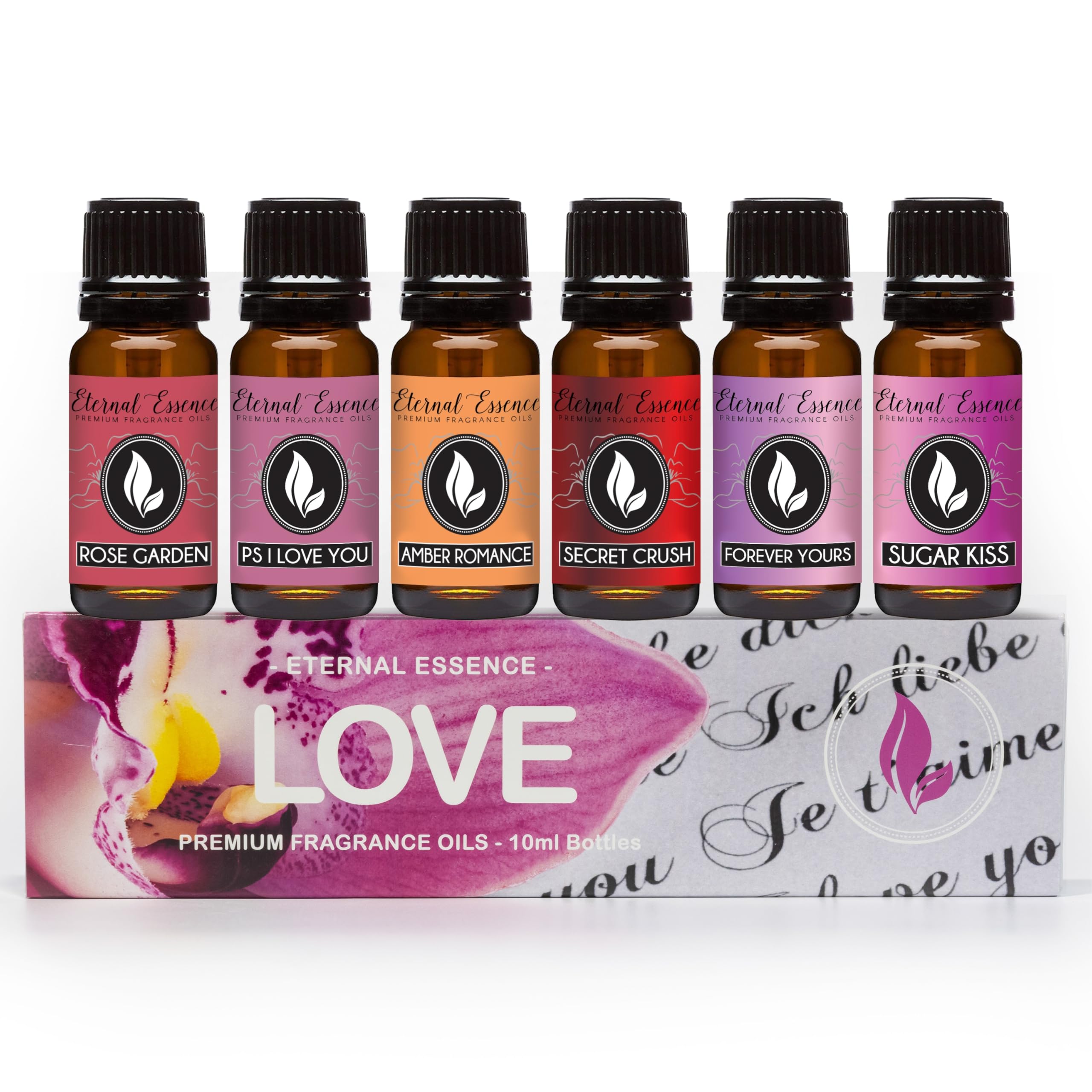 Eternal Essence Oils Love Set Rose bottle for diffusers and DIY projects