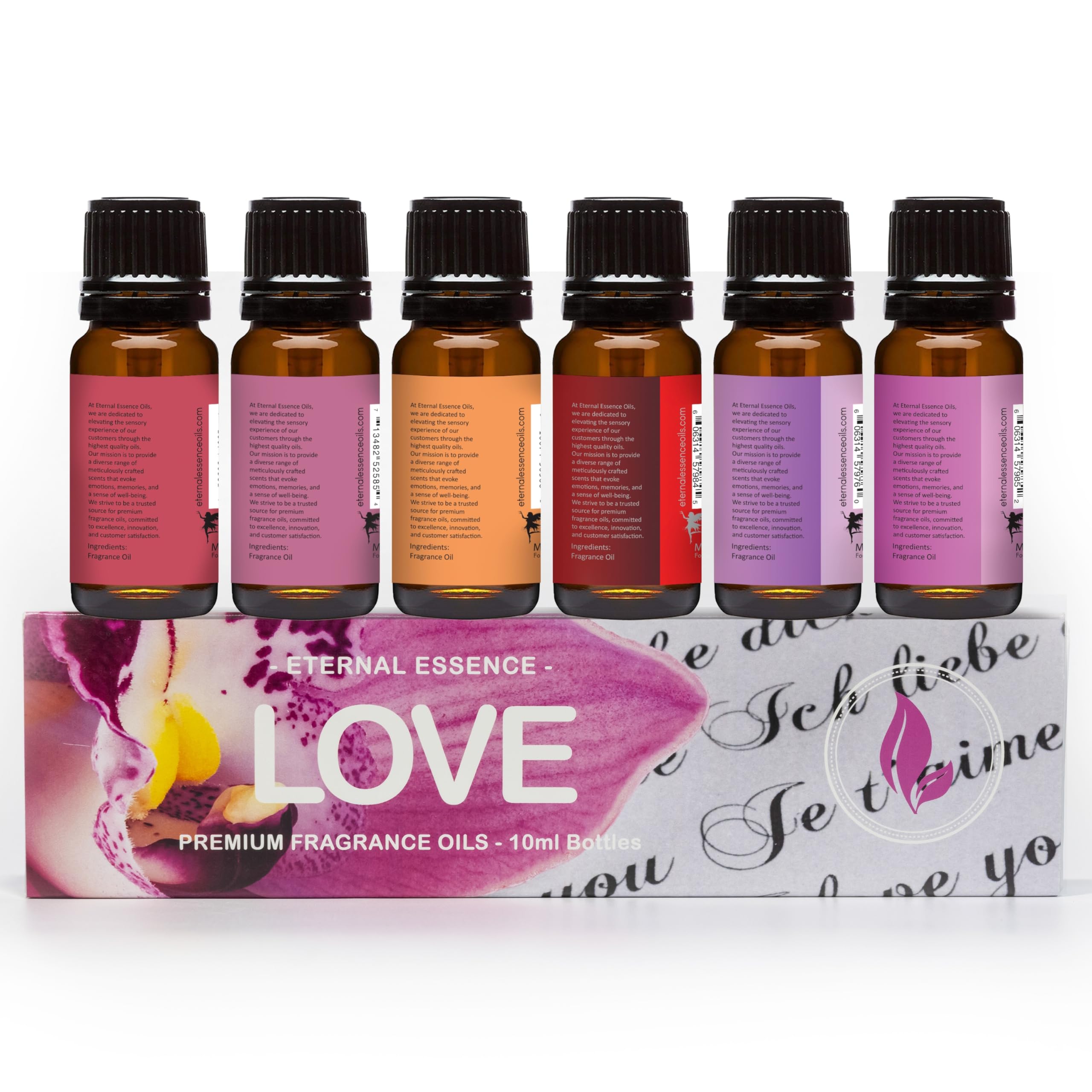 Eternal Essence Oils Love Set Sugar Kiss bottle for DIY fragrances