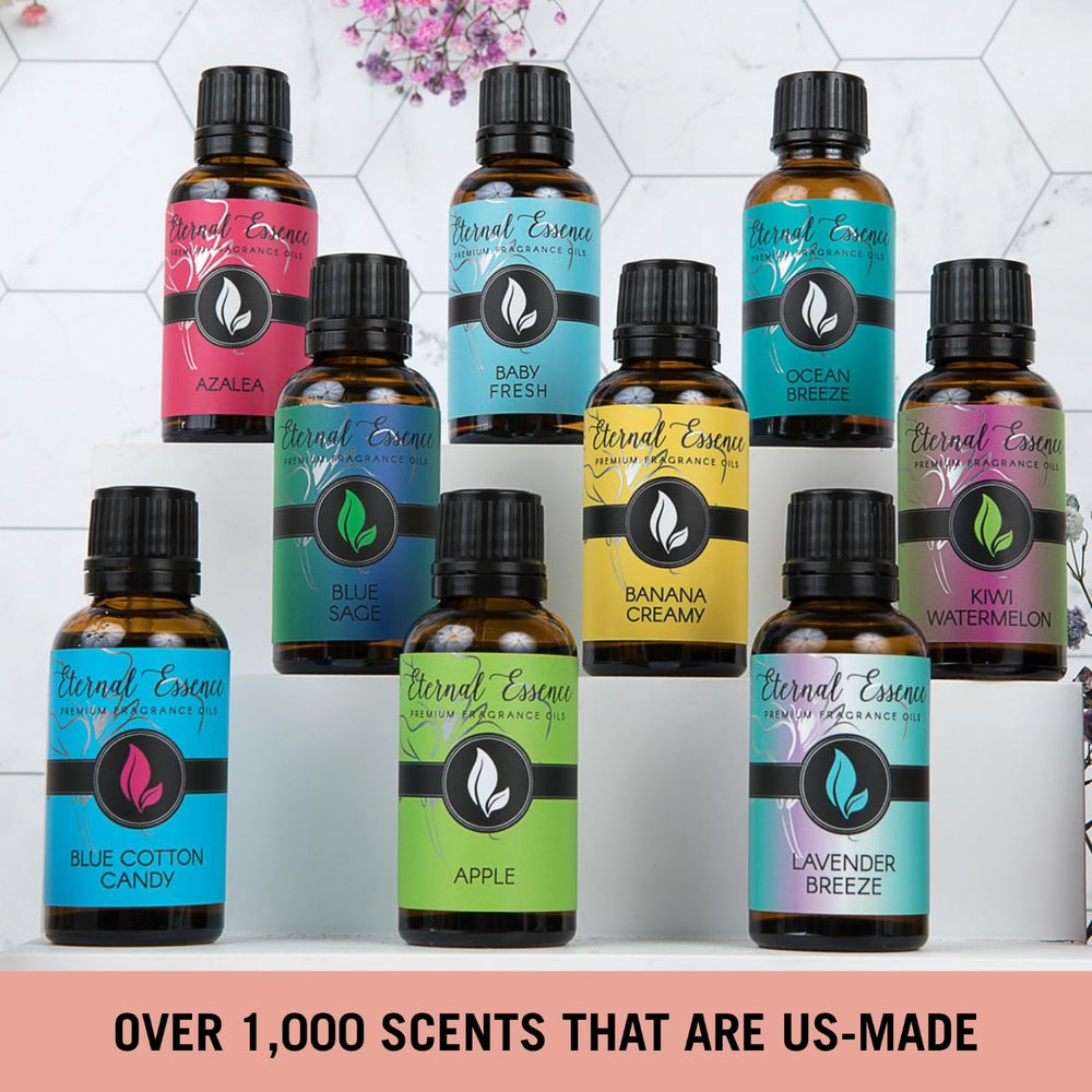 Ocean Breeze fragrance being added to a diffuser application