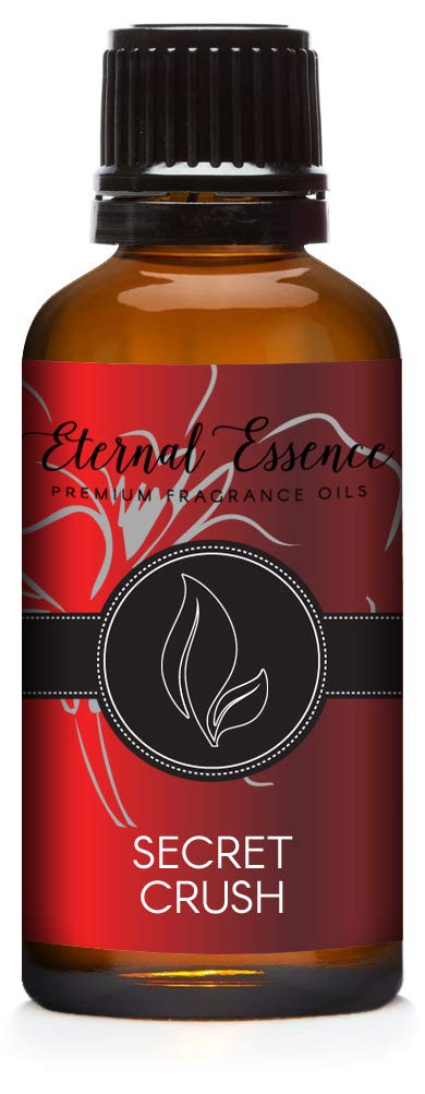 Eternal Essence Oils Secret Crush 30ml amber glass bottle with dropper for precise dispensing.