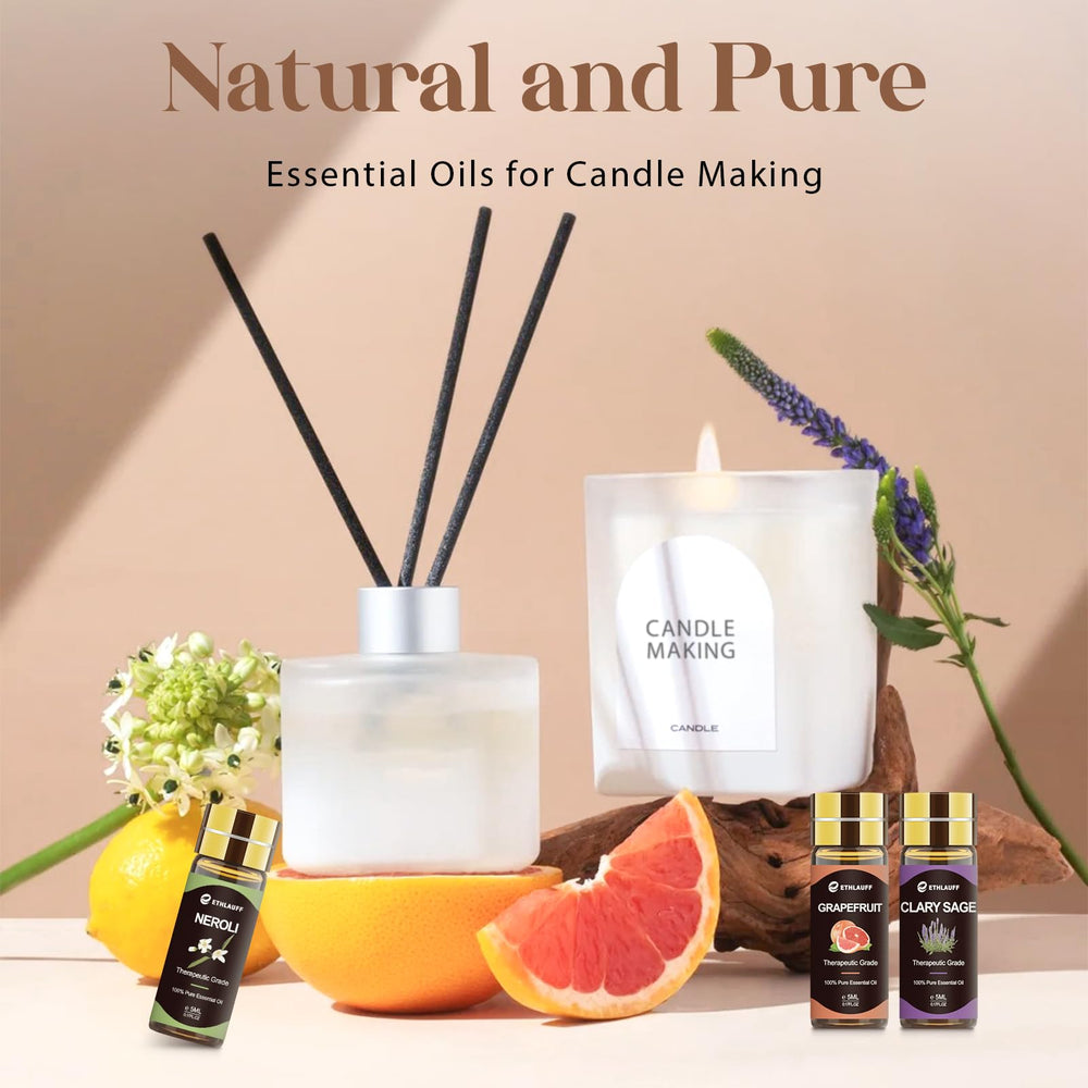 Ethlauff 40pcs essential oils packaging box elegant presentation for gifting.