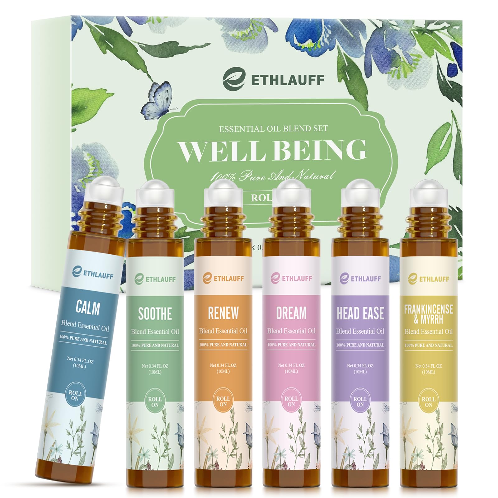 Ethlauff Calm roll-on bottle for on-the-go stress relief