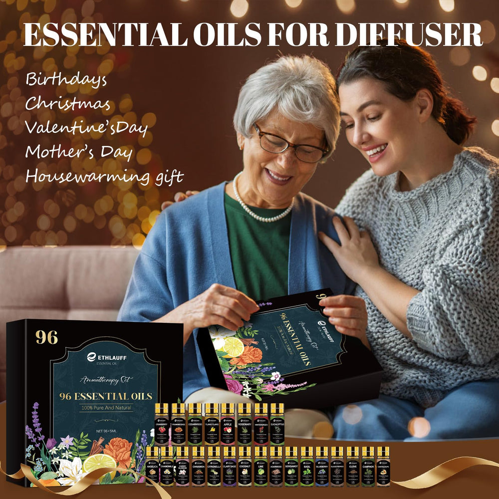 Ethlauff luxury gift box presentation, ideal for gifting aromatherapy enthusiasts