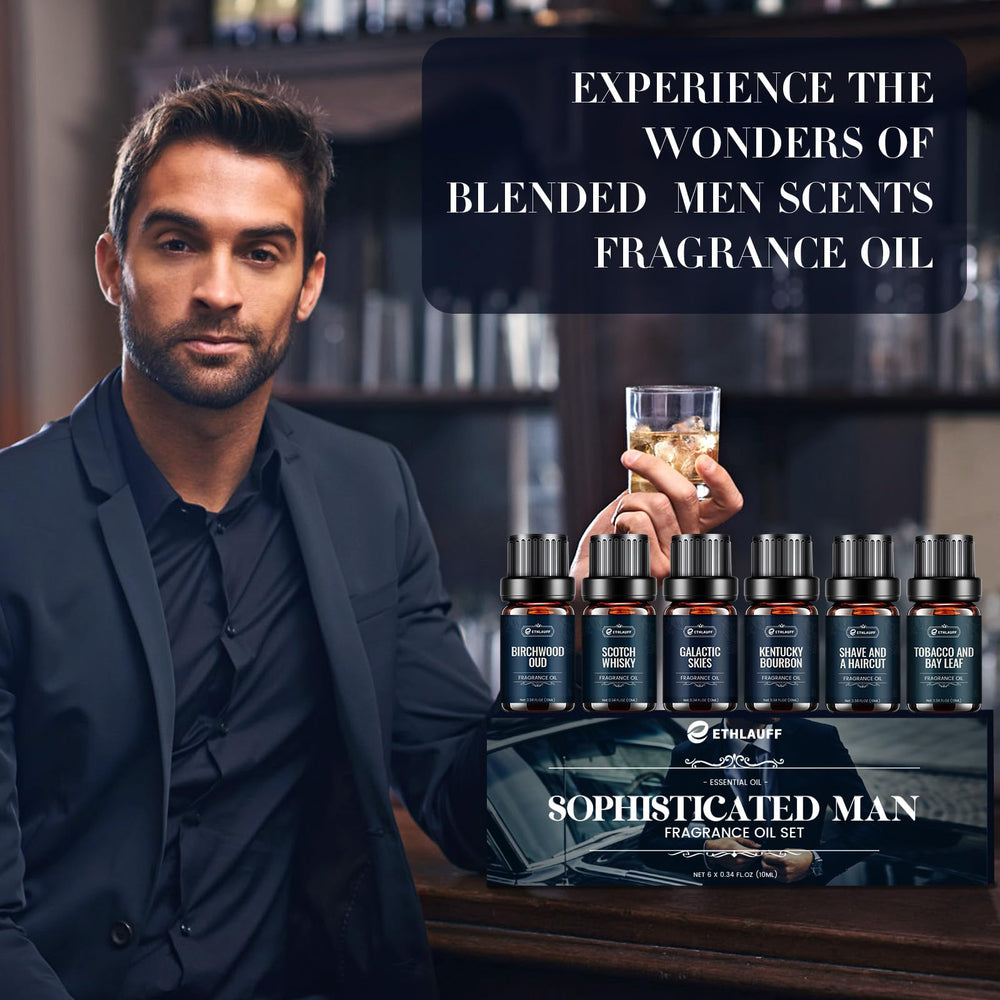 Ethlauff Men Essential Oils Set Galactic Skies Diffuser to elevate your space.