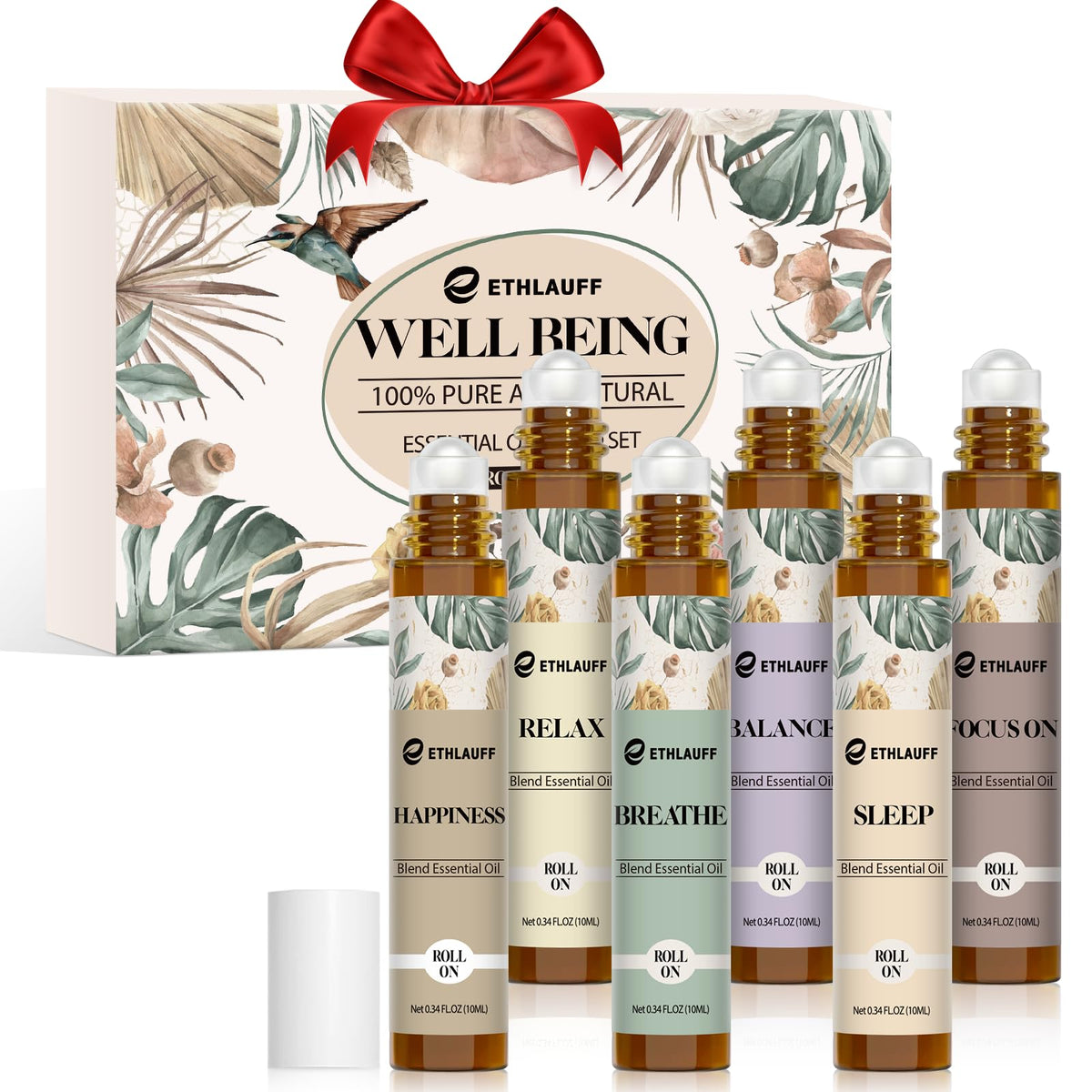 Ethlauff Relax roll-on bottle for on-the-go calm and daily self-care.