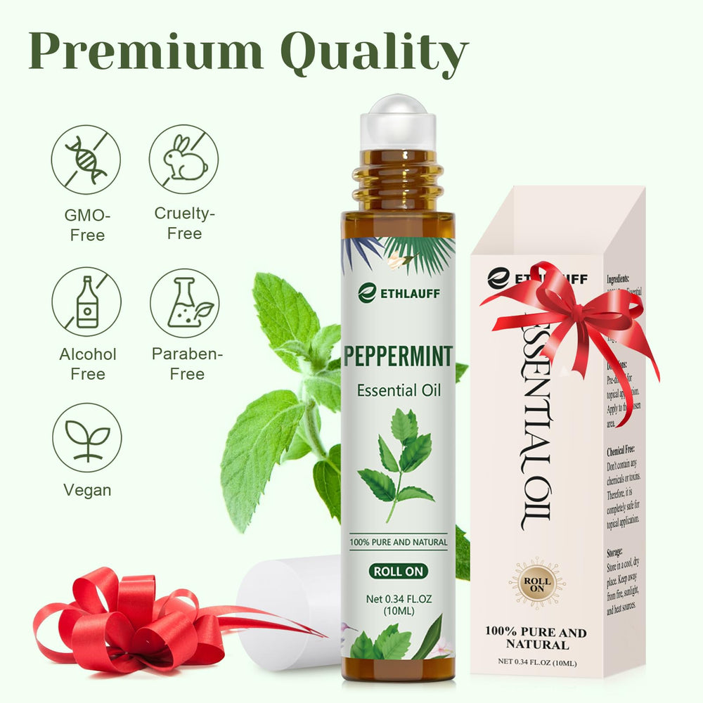 Ethlauff Roll-On Menta: uso diario sencillo gracias a la presentación pre-diluida.