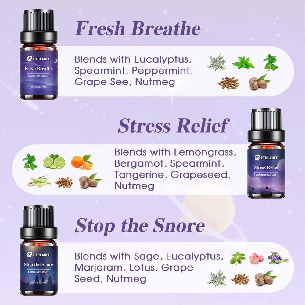 Ethlauff Sweet Dreams lavender benzoin orange aroma for peaceful nights