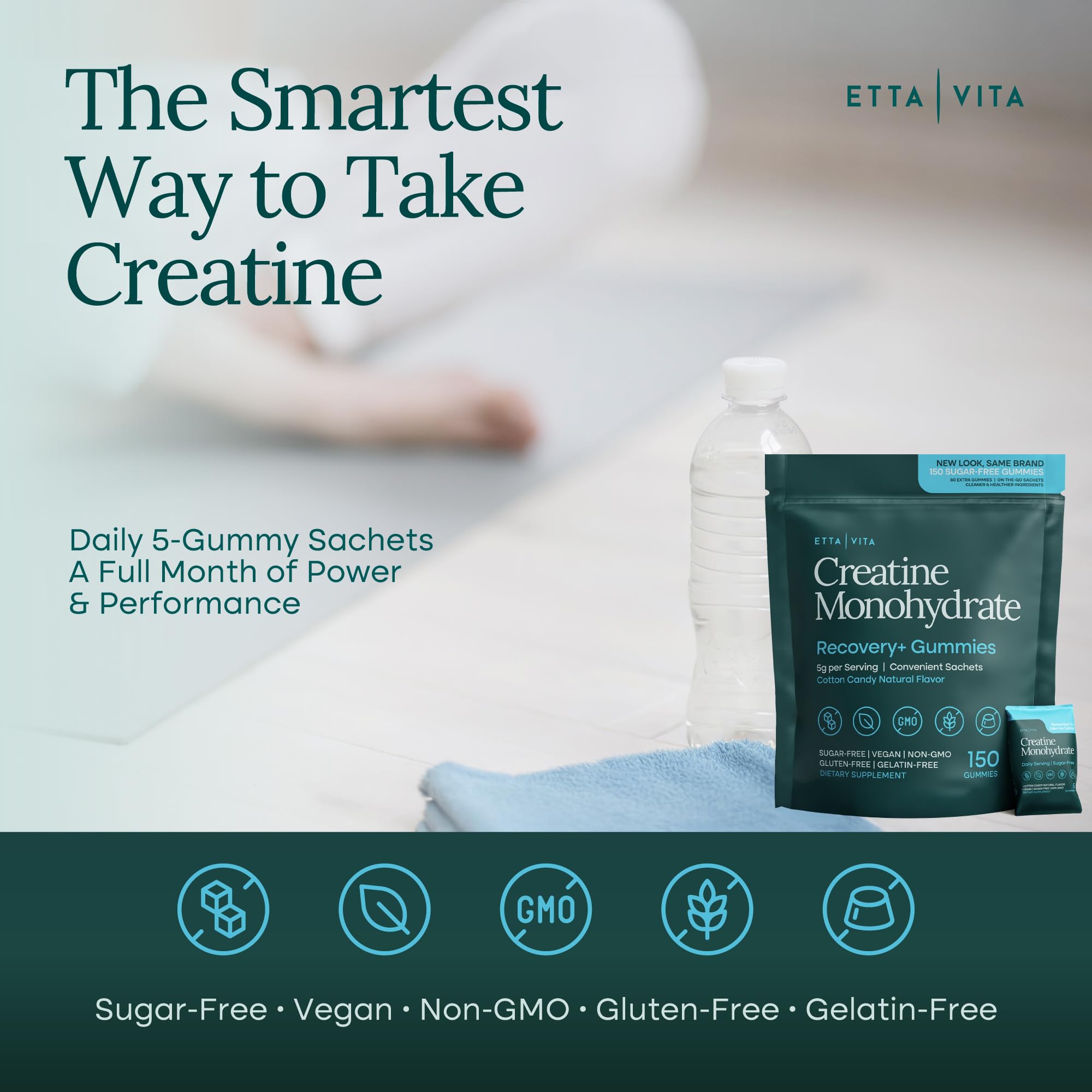 Delicious blueberry flavor enhances daily supplementation with Etta Vita