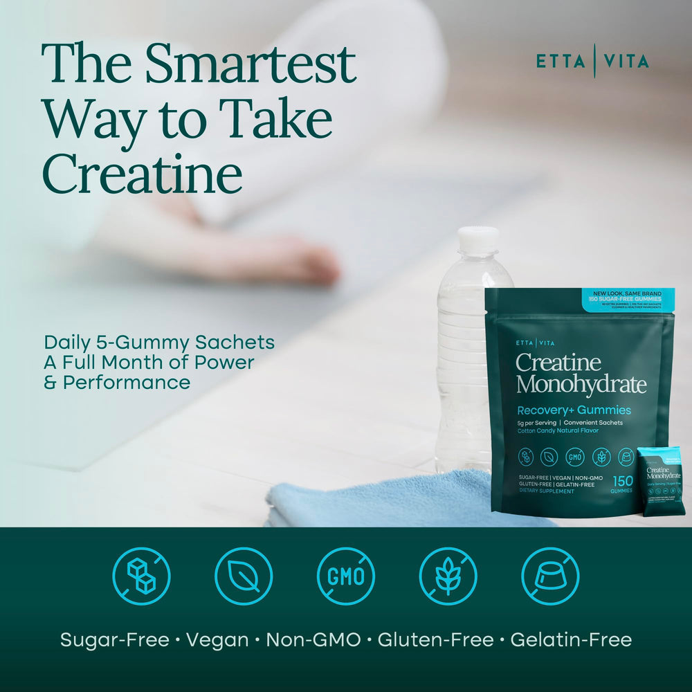 Delicious blueberry flavor enhances daily supplementation with Etta Vita