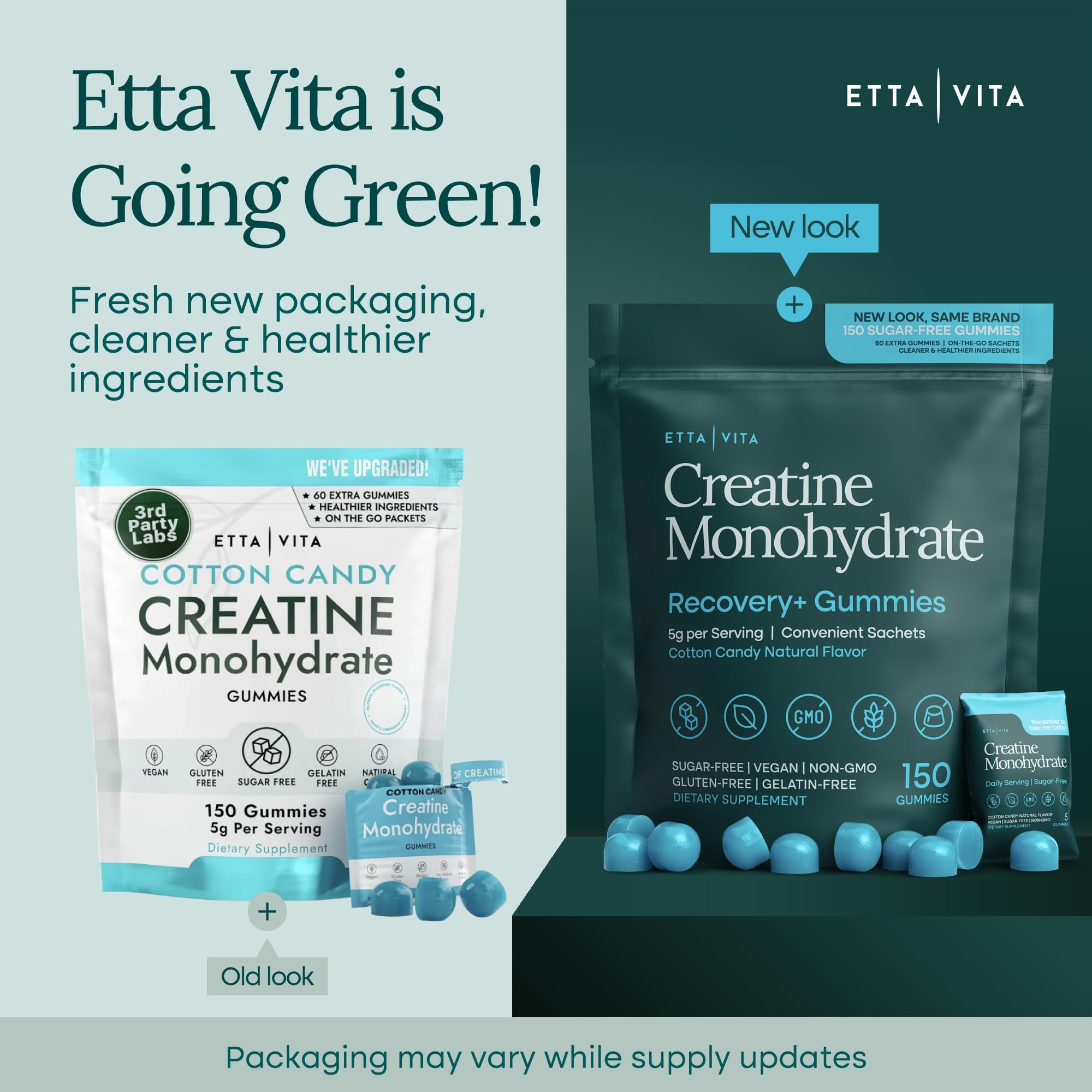 Soft chewable texture makes daily intake easy with Etta Vita