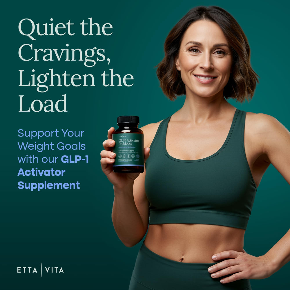Etta Vita packaging closeup showing label detail and clean formulation.
