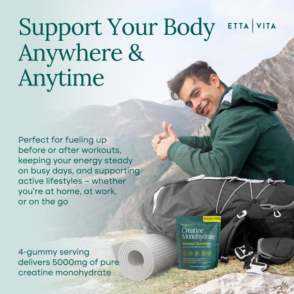 On-the-go use: gummies fit gym bag, office desk, or travel